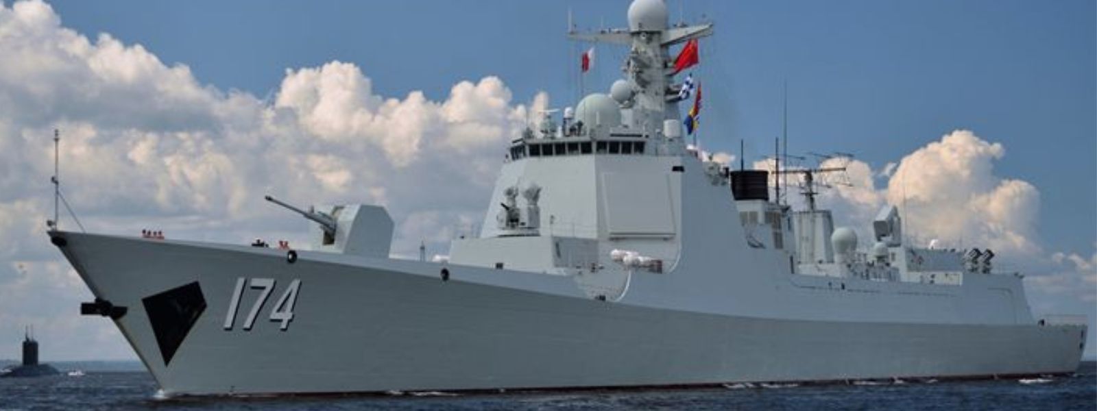 Three Chinese Warships arrive in Colombo